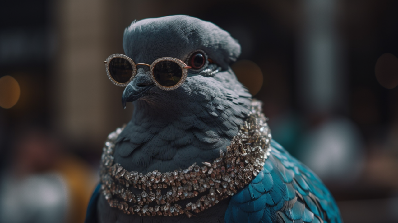 rich pigeon